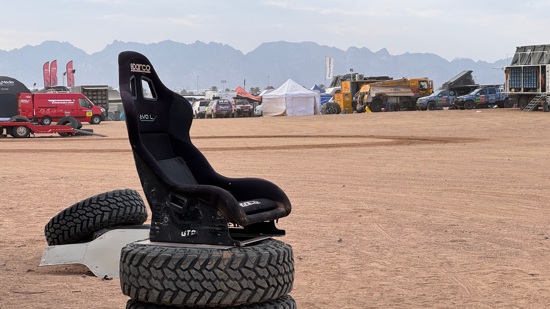 Biwak Rajd Dakar 2025