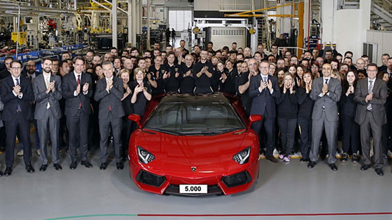 Jubileuszowy Lamborghini Aventador