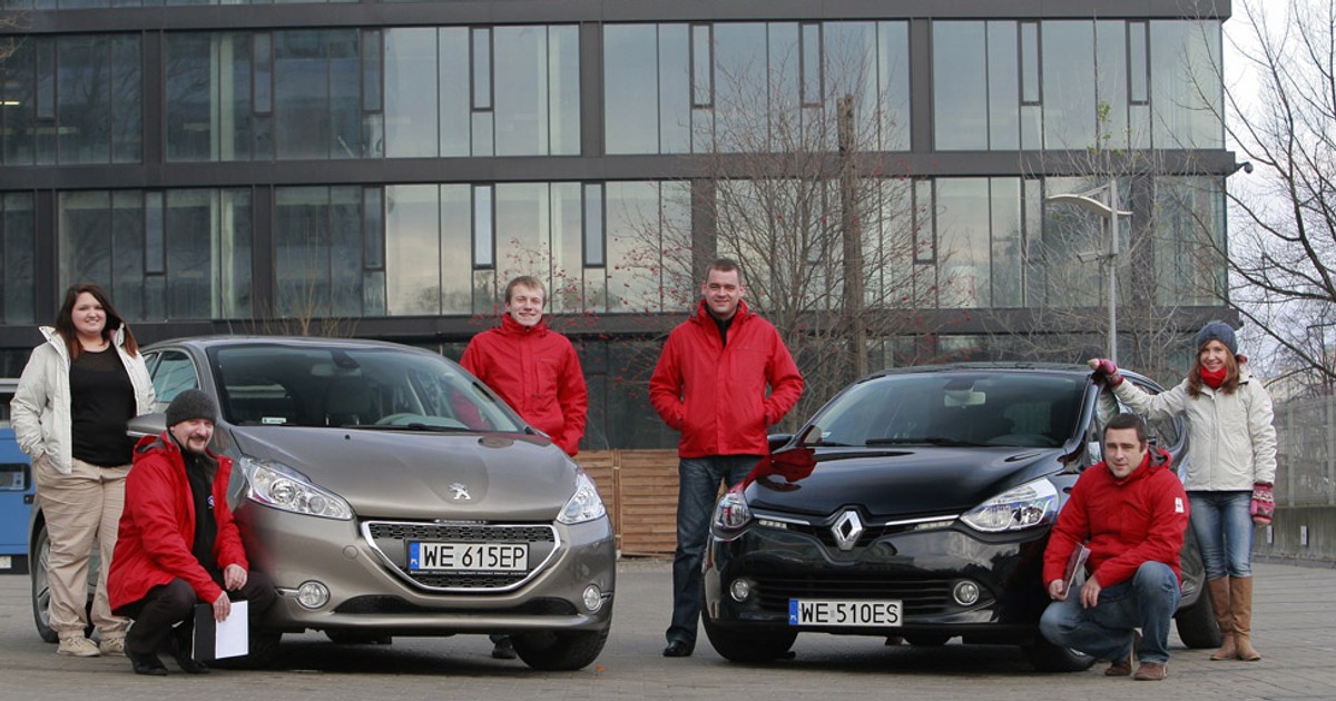 Auto Świat Test Team: czytelnicy testują Peugeota 208 i Renault Clio