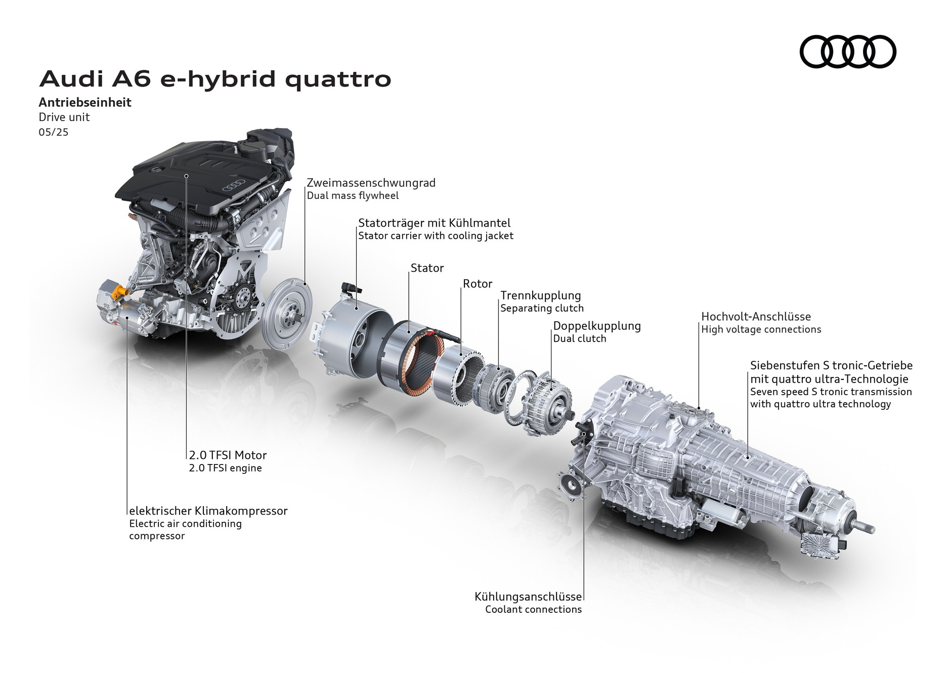 Audi A6 z napędem hybrydowym plug-in