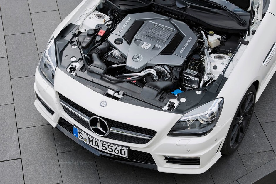 Mercedes SLK 55 AMG: mocny zawodnik