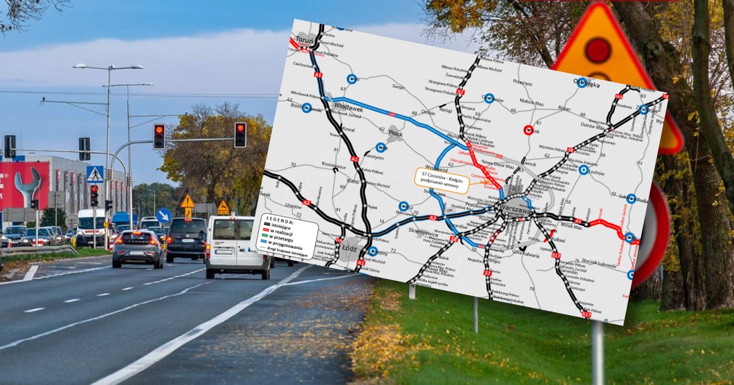 S7 Czosnów - Kiełpin 1