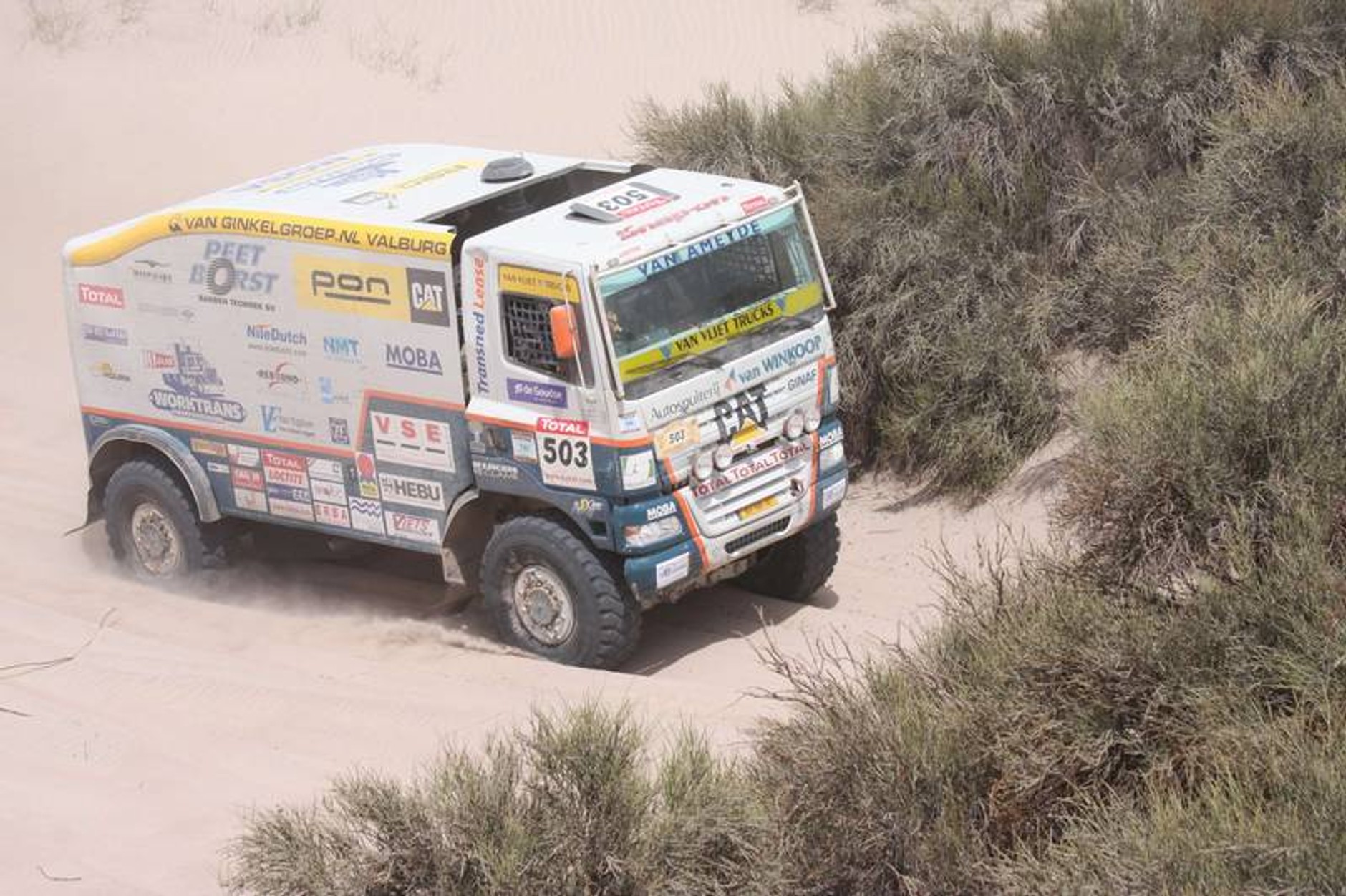 Rajd Dakar 2009: radość na mecie (fotogaleria 3.)