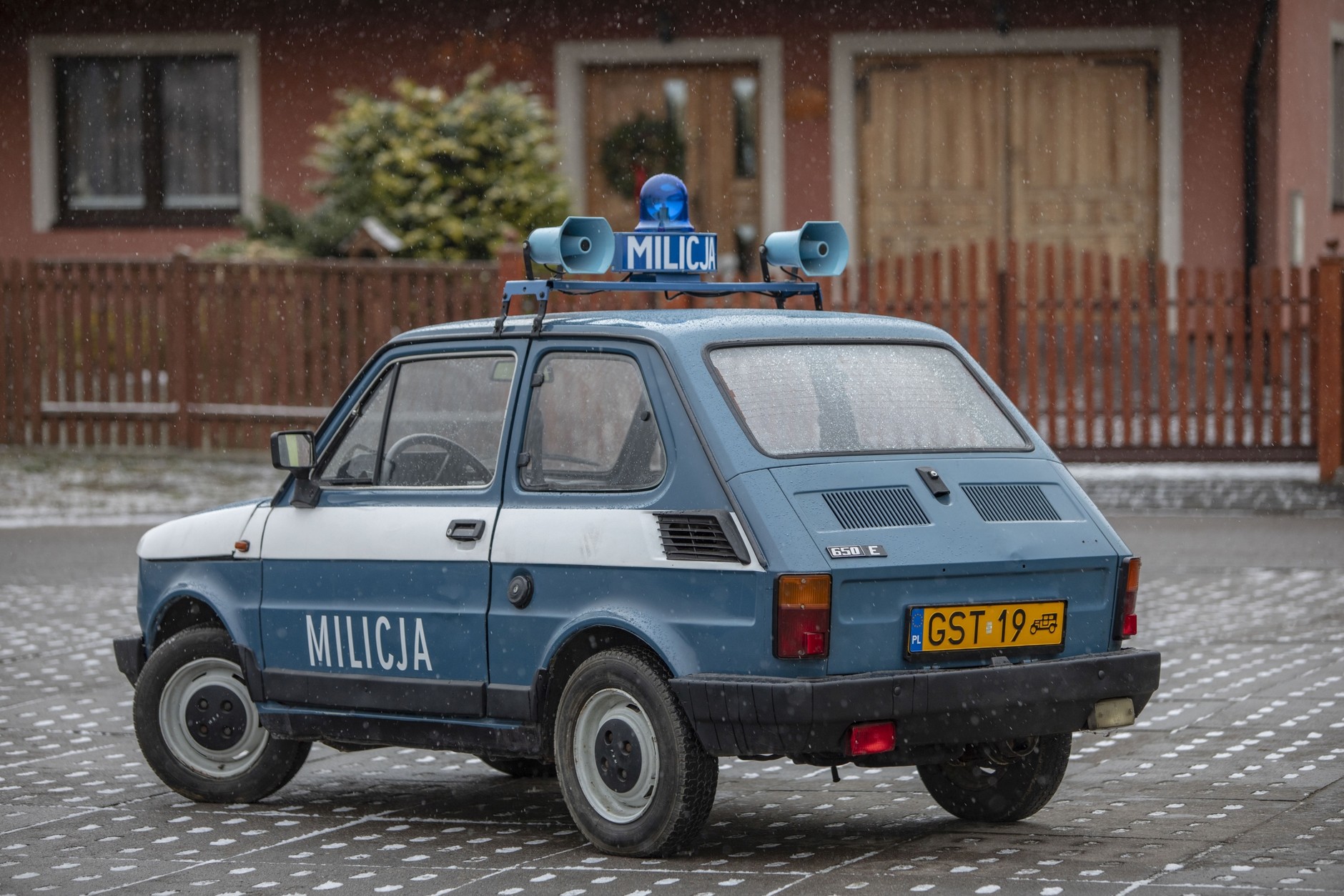 Fiat 126P radiowóz - Maluch, którego nie było