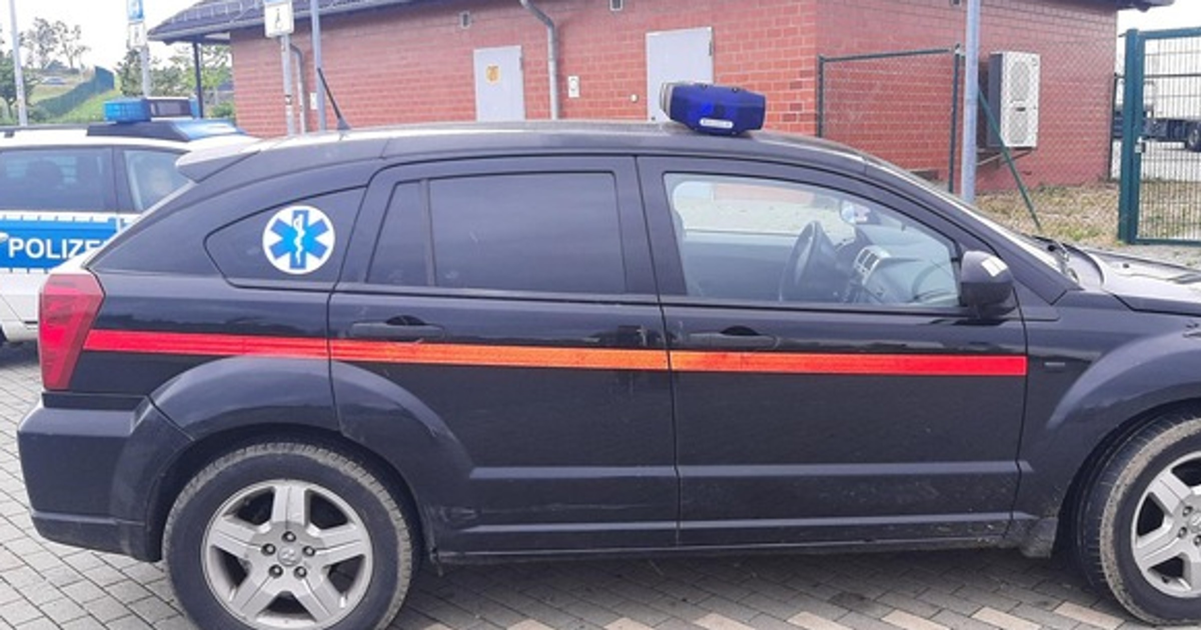 Dodge przerobiony na "karetkę"