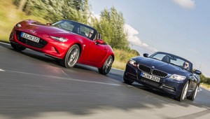 Mazda MX-5 kontra BMW Z4 - równanie w górę