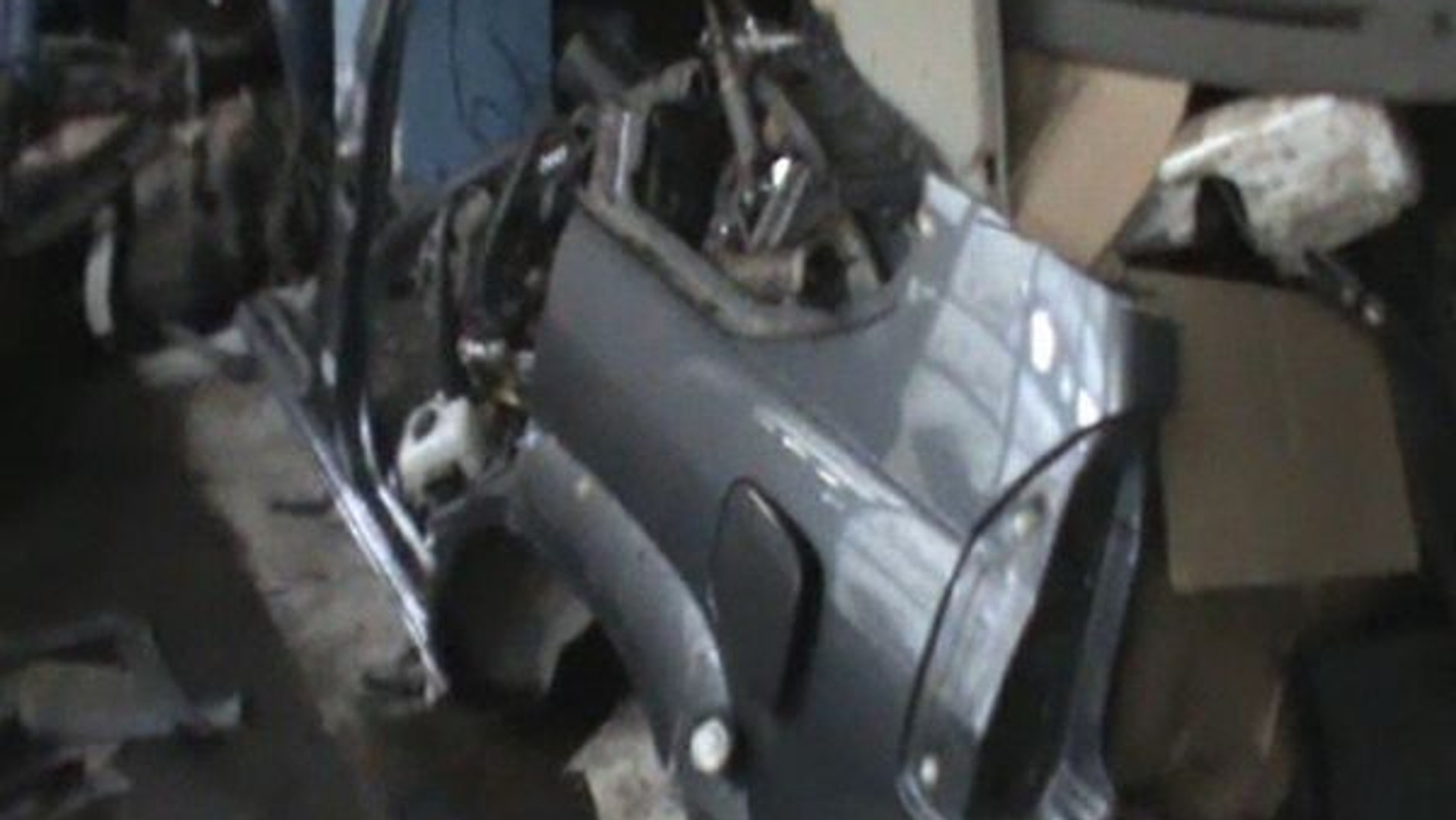 Kradzione Toyoty w częściach