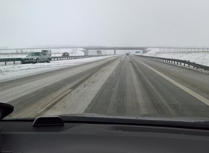 Ślisko na drogach w Tatrach i na Podhalu