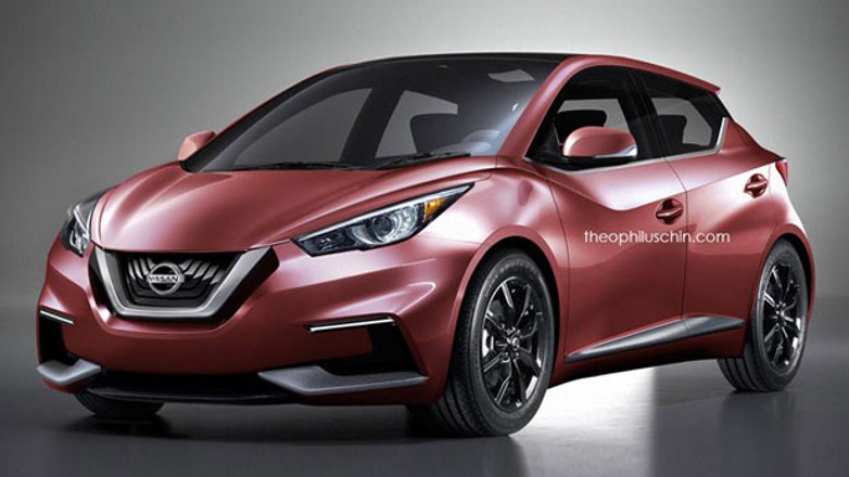 Nissan Micra - wizualizacja