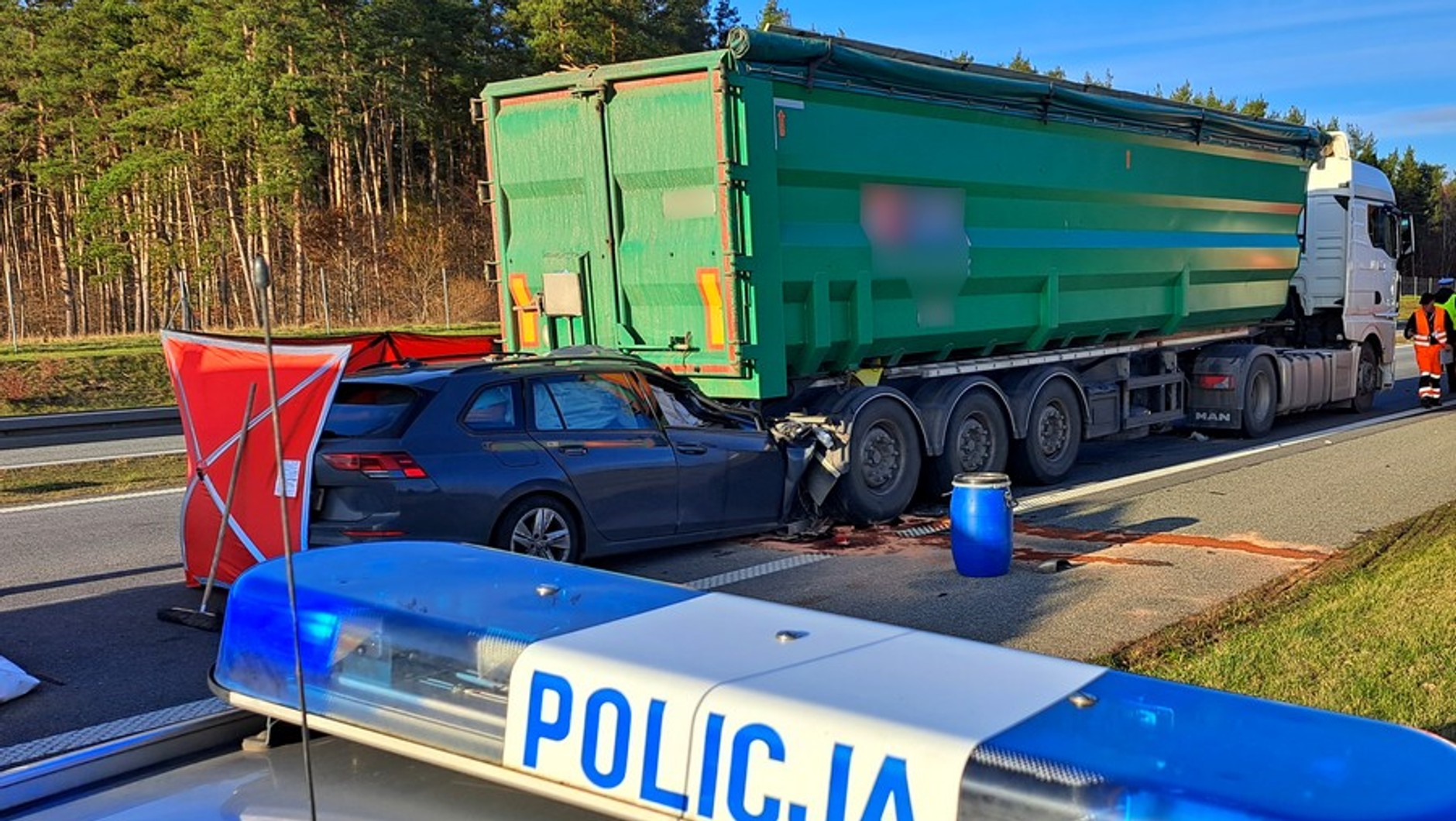 Wypadek na A1