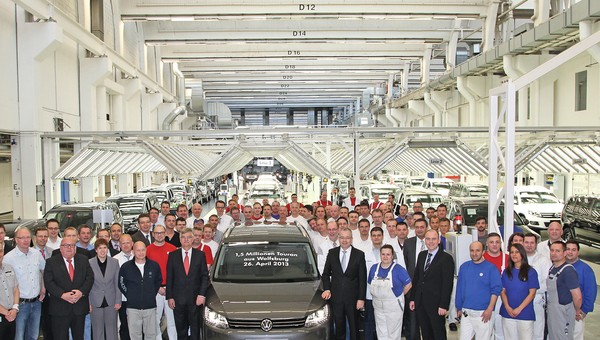 Jubileuszowy 1.5 mln Volkswagen Touran
