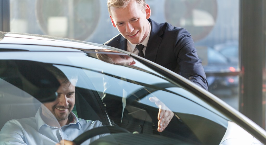 Jazda próbna u dilera