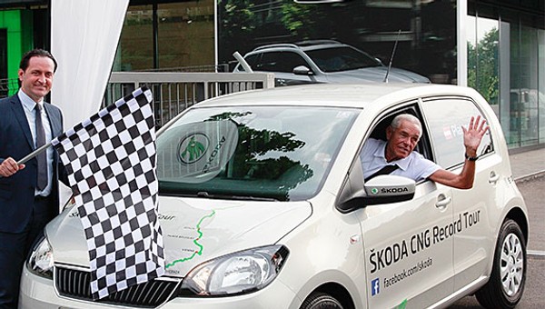 Škoda Citigo CNG – 2700 km za 100 euro