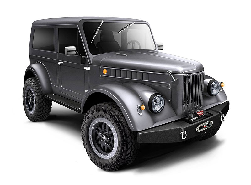 GAZ 69 Truck Garage