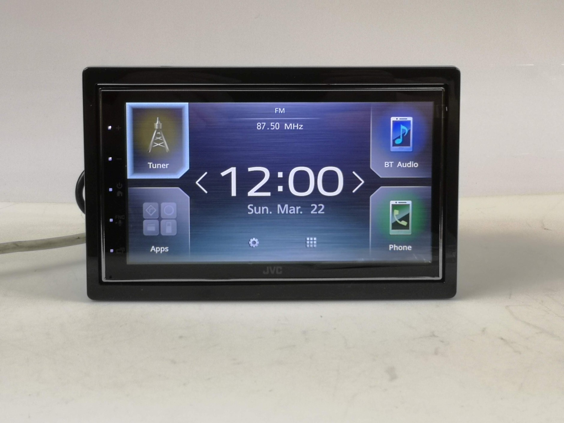 JVC KW-M741 menu radia