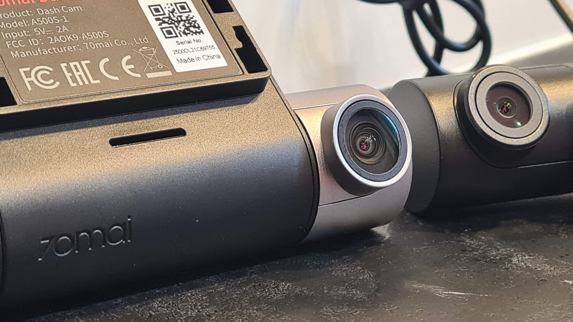 70mai A500S Dash Cam Pro Plus+ z RC06 Zestaw