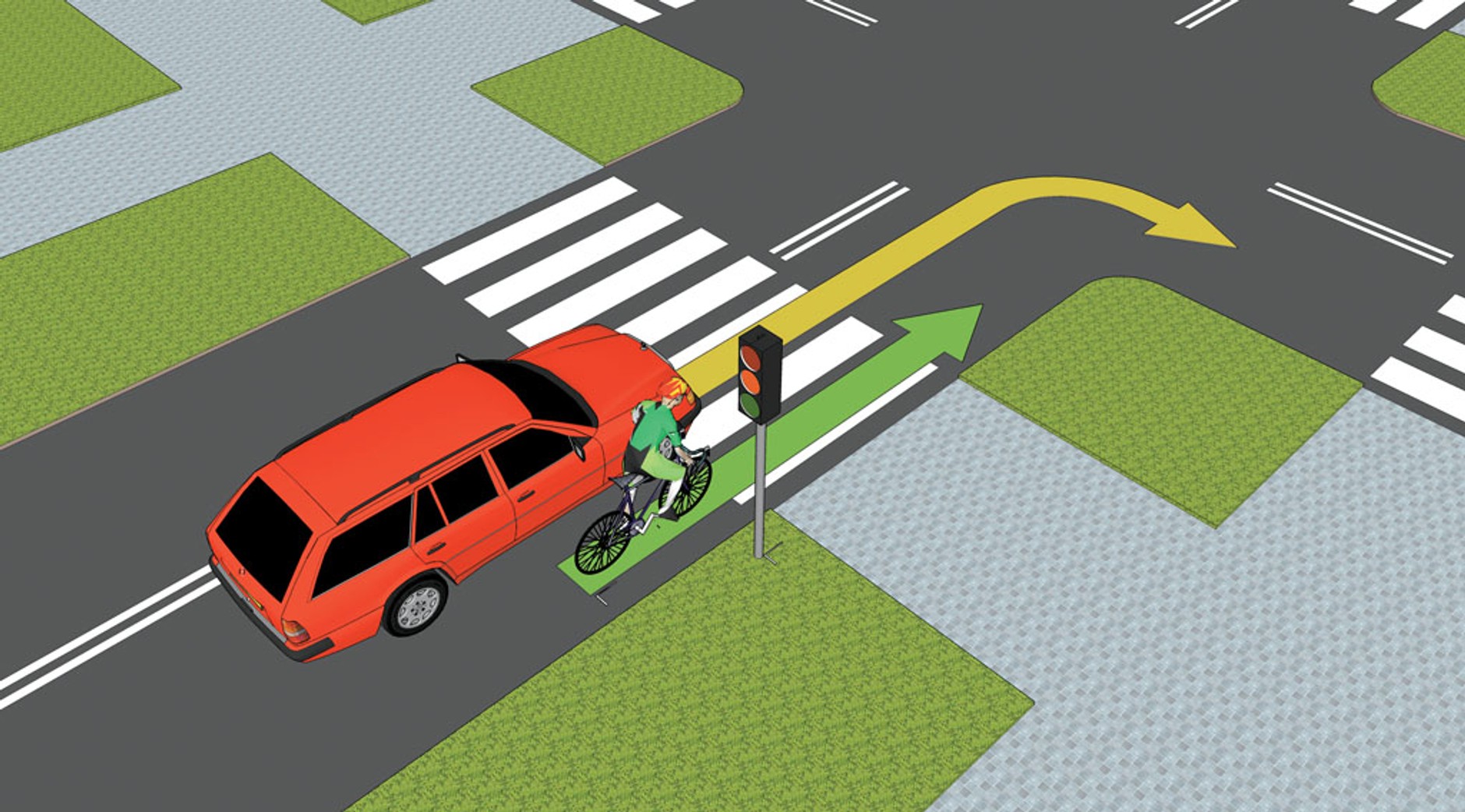 Ustąpić jadącemu na wprost