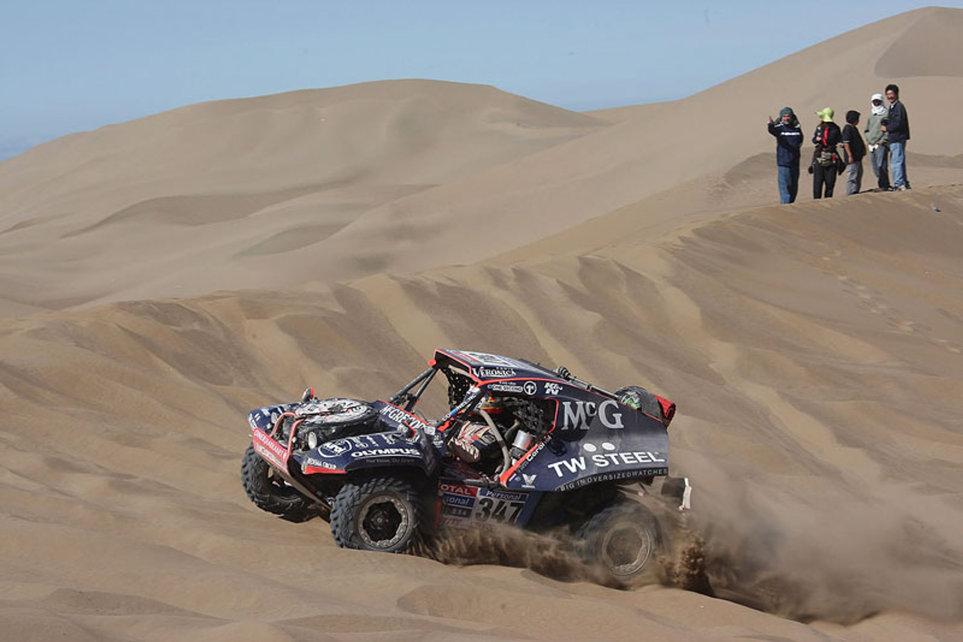 Rajd Dakar 2010: Przygoński już 8, Sonik broni honoru (12. etap na żywo, wyniki, foto)