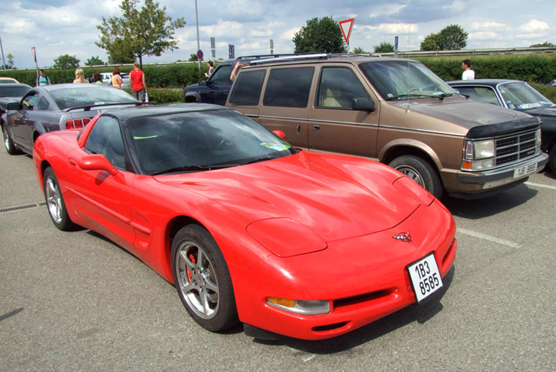 Zlot samochodów amerykańskich w Brnie (fotogaleria)