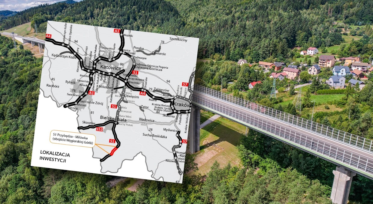 Na ten fragment drogi S1 kierowcy bardzo długo czekali. Jest droga, ale piękna
