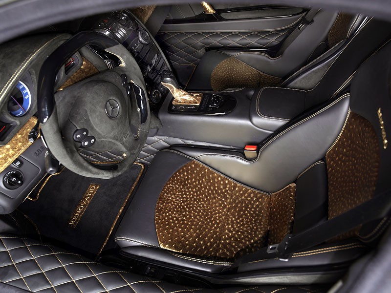 Mansory Renovatio – SLR prawie ze złota (+ tapety)