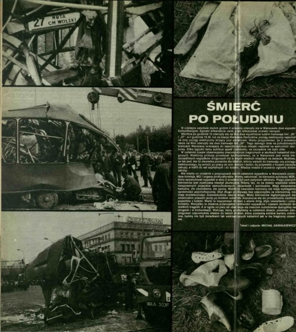 Warszawska i ogólnopolska prasa szeroko opisywała "czarny czwartek"