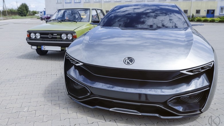 Pojazd koncepcyjny inspirowany Polonezem - dzieło FSO Syrena z Kutna