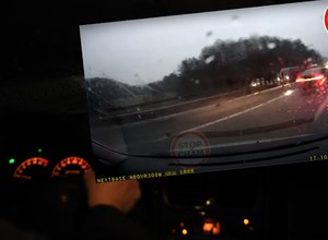 Pirat drogowy, który zajechał drogę młodej kobiecie, już w rękach policji. Odpowie przed sądem