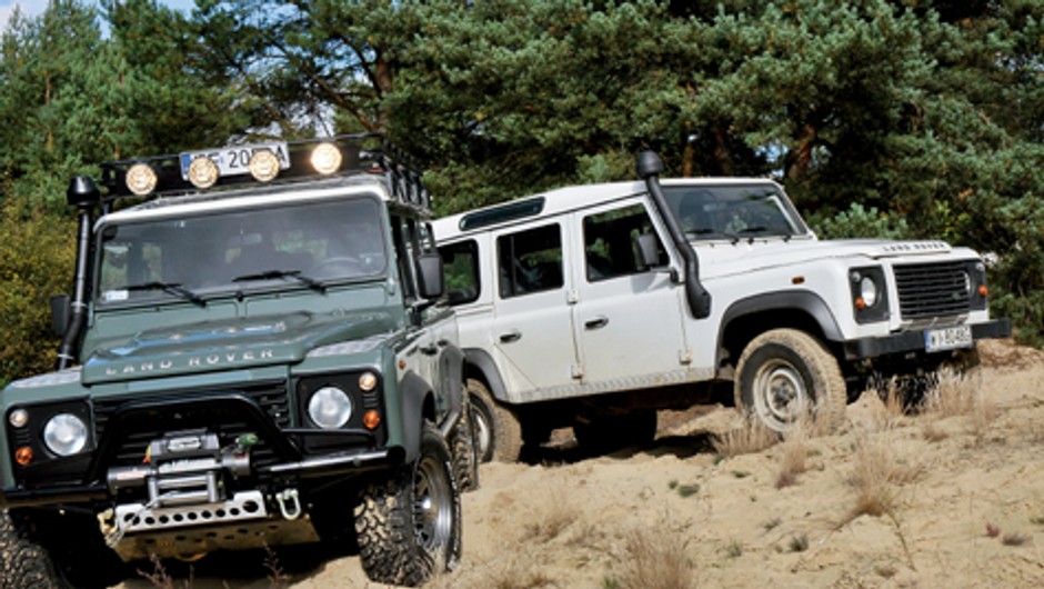Land Rover Defender - Zaczynamy zbrojenie