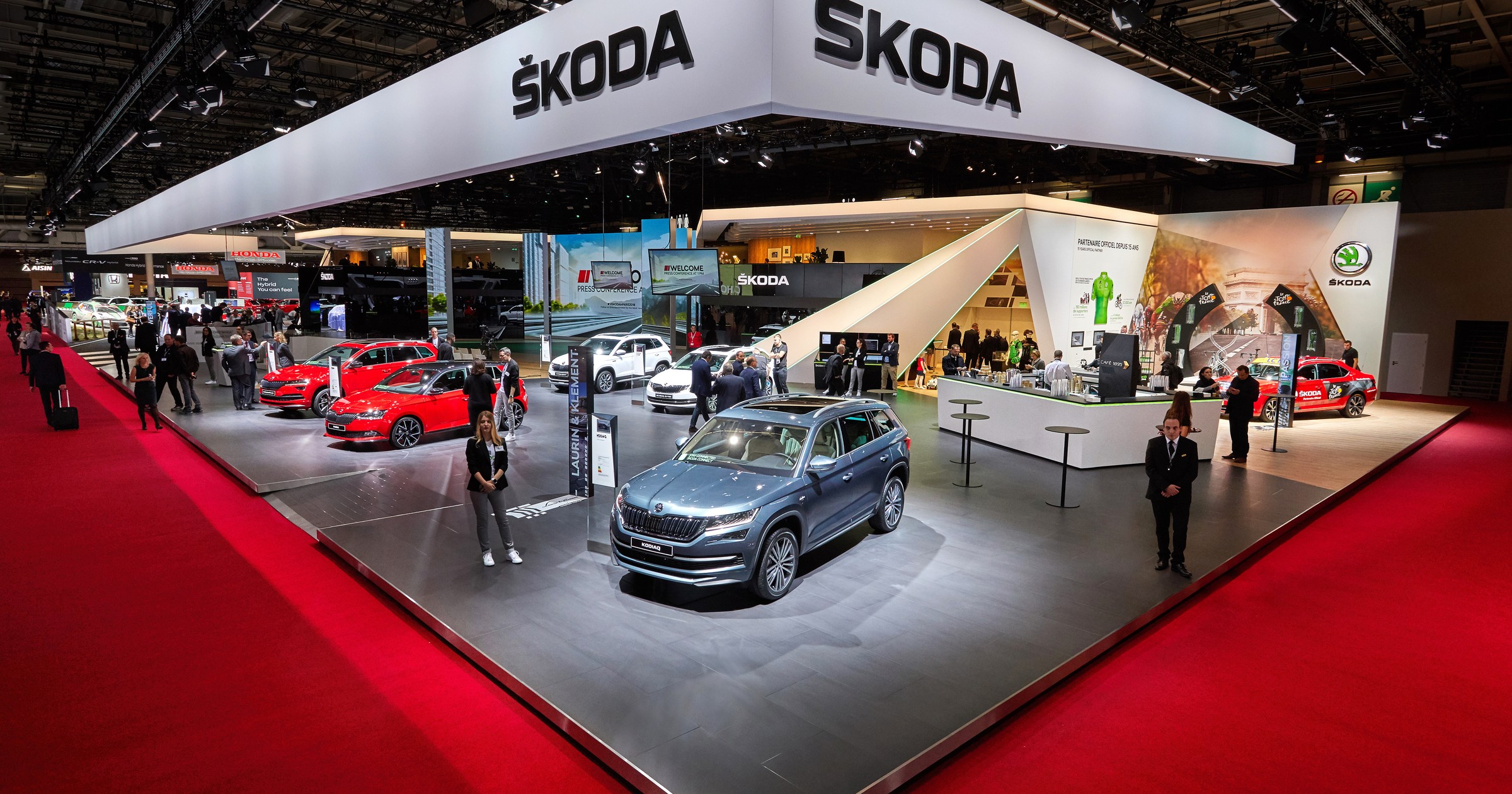 ŠKODA podczas salonu w Paryżu