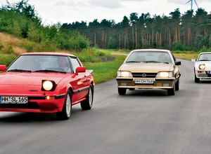 Porsche 924 kontra Opel Monza i Mazda RX-7 - Dość dziwne trio