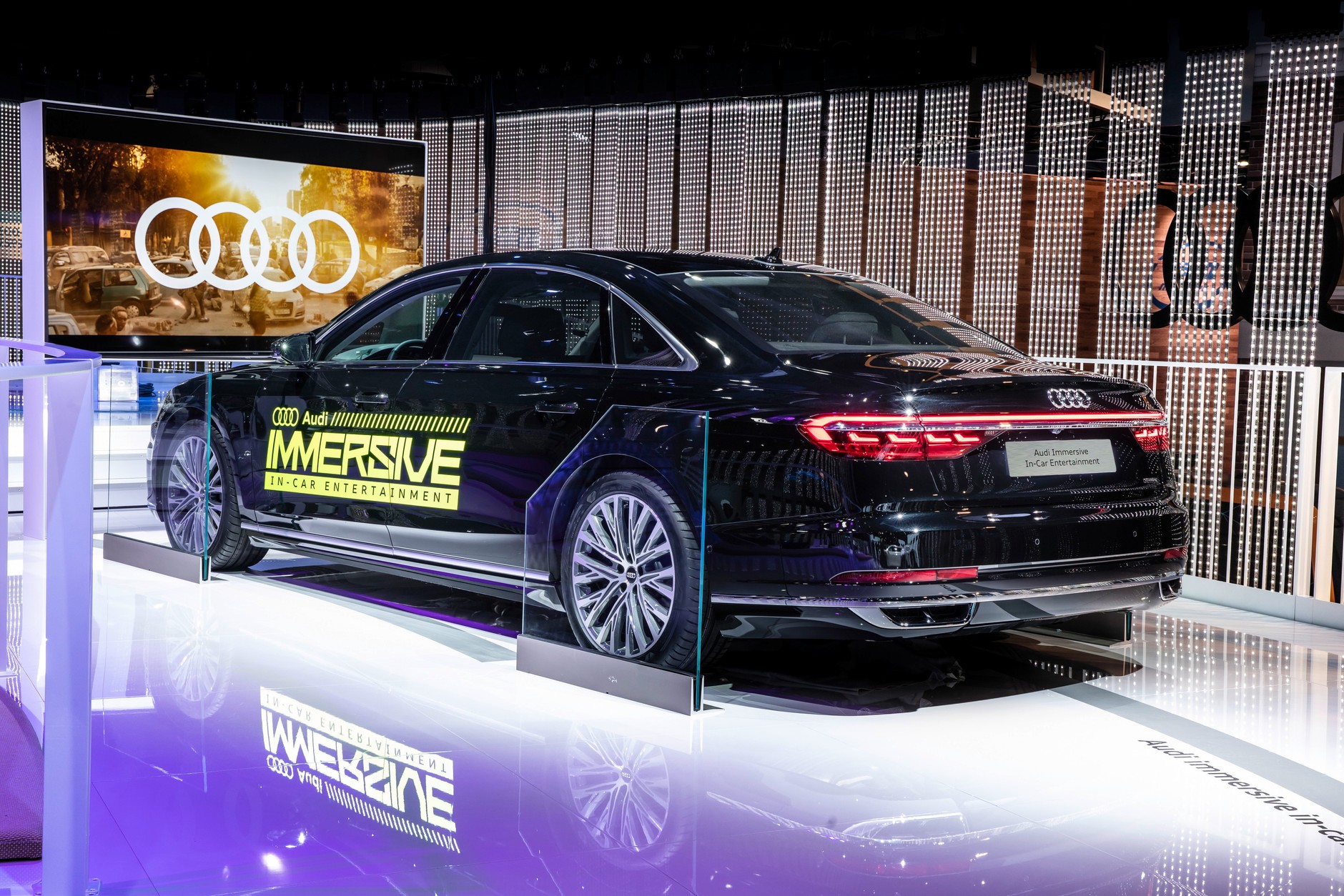 Kino samochodowe Audi Immersive In-Car Entertainment