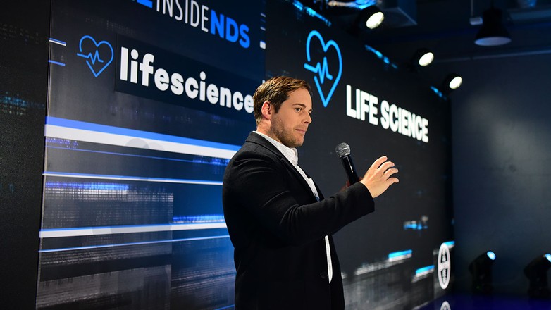 Jonathan Carrier z AeroMobil podczas Inside Trends