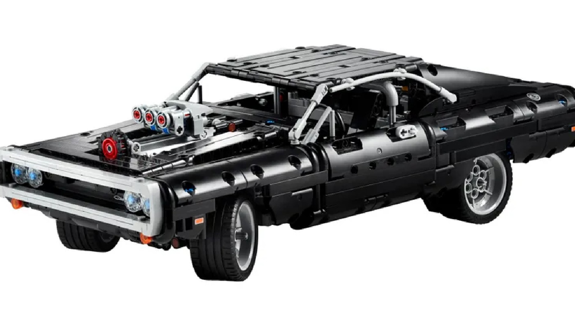 LEGO Creator Dom's Dodge Charger. Zdjęcie użyte za zgodą ©2021 The LEGO Group