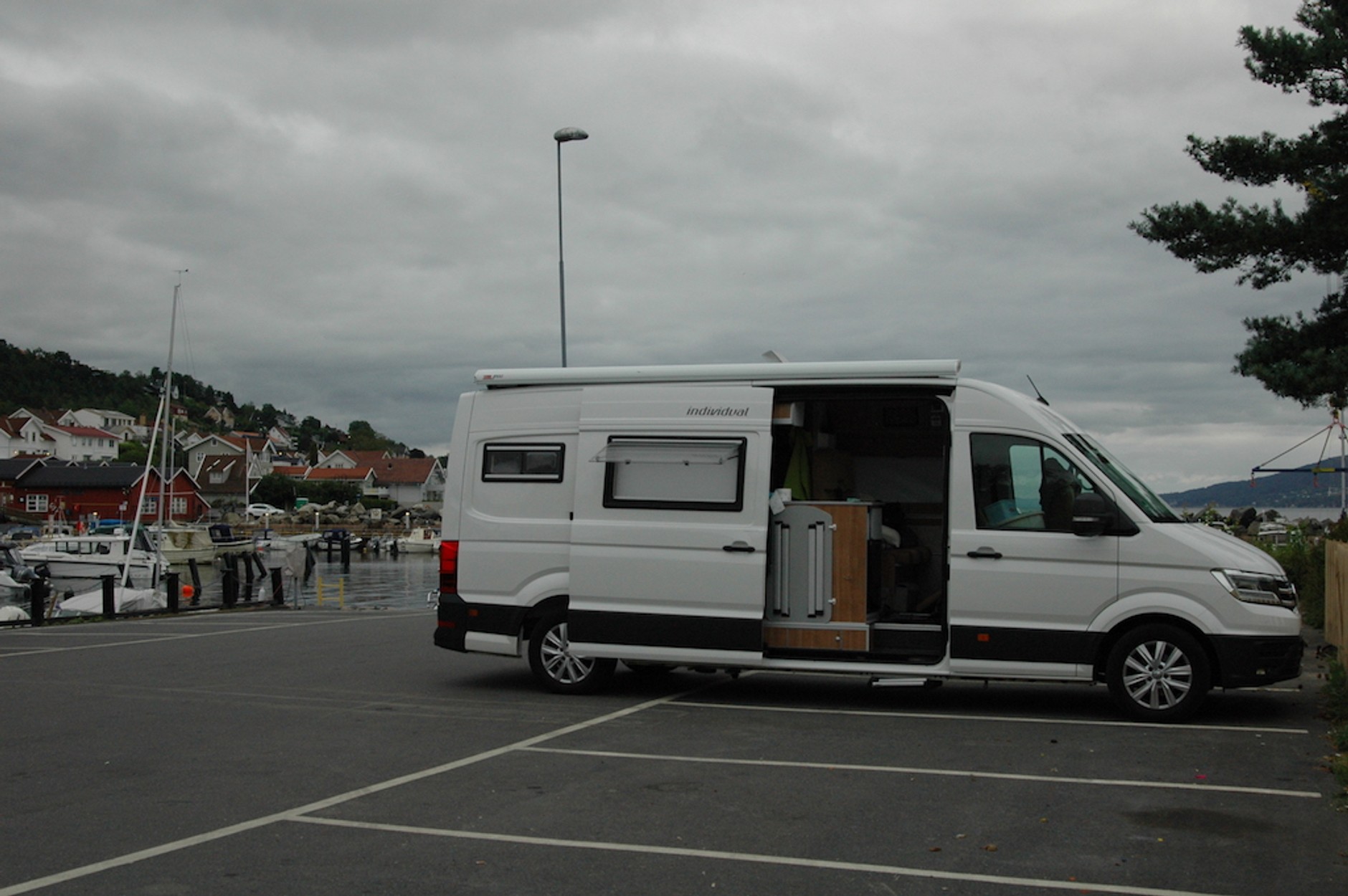 Volkswagen Crafter kamper – podróż po Norwegii