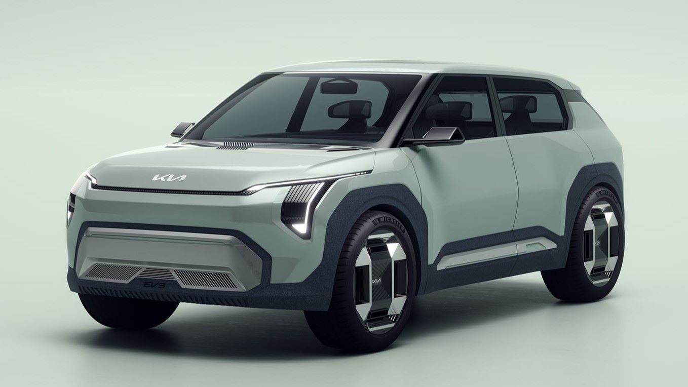 Kia EV3 (wersja prototypowa; 2023 r.)