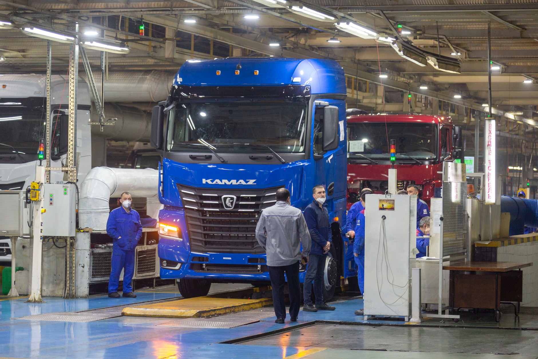 Produkcja ciężarówek Kamaz