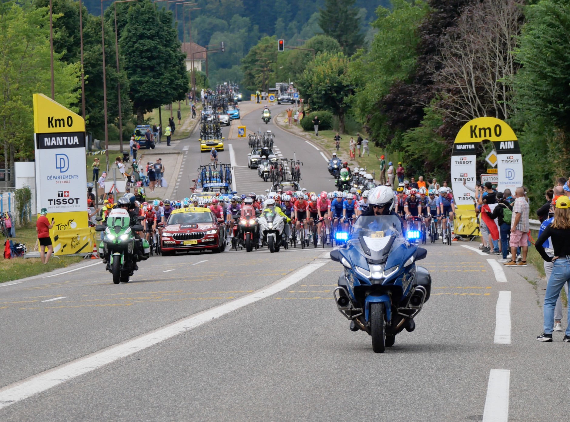 Start 20. etapu Tour de France