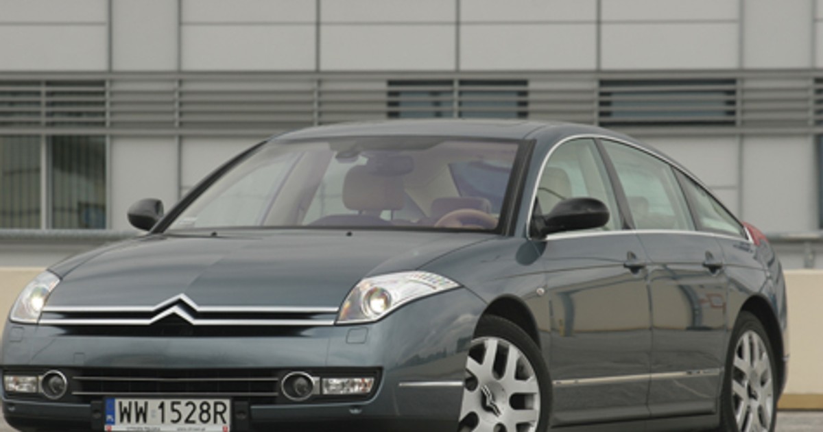 Citroen C6 2.7 HDI Exclusive - Sarkozy nie narzeka