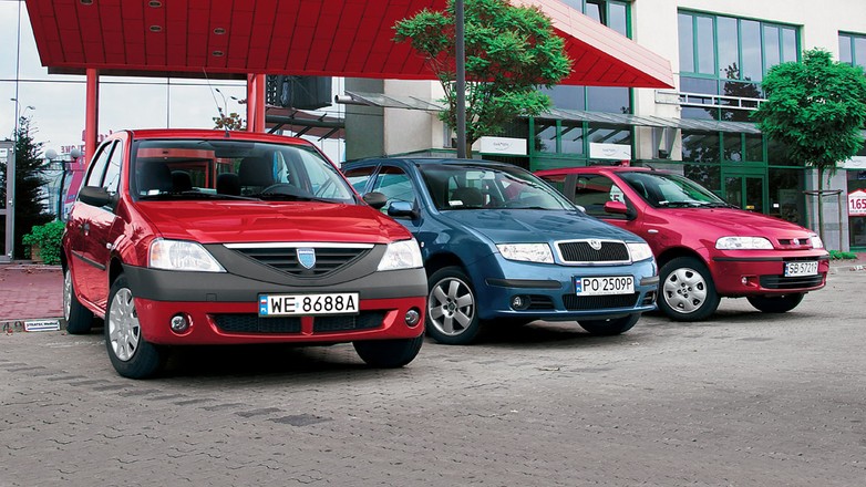 Dacia Logan kontra Fiat Albea i Skoda Fabia: sedany dla tych co liczą każdy grosz