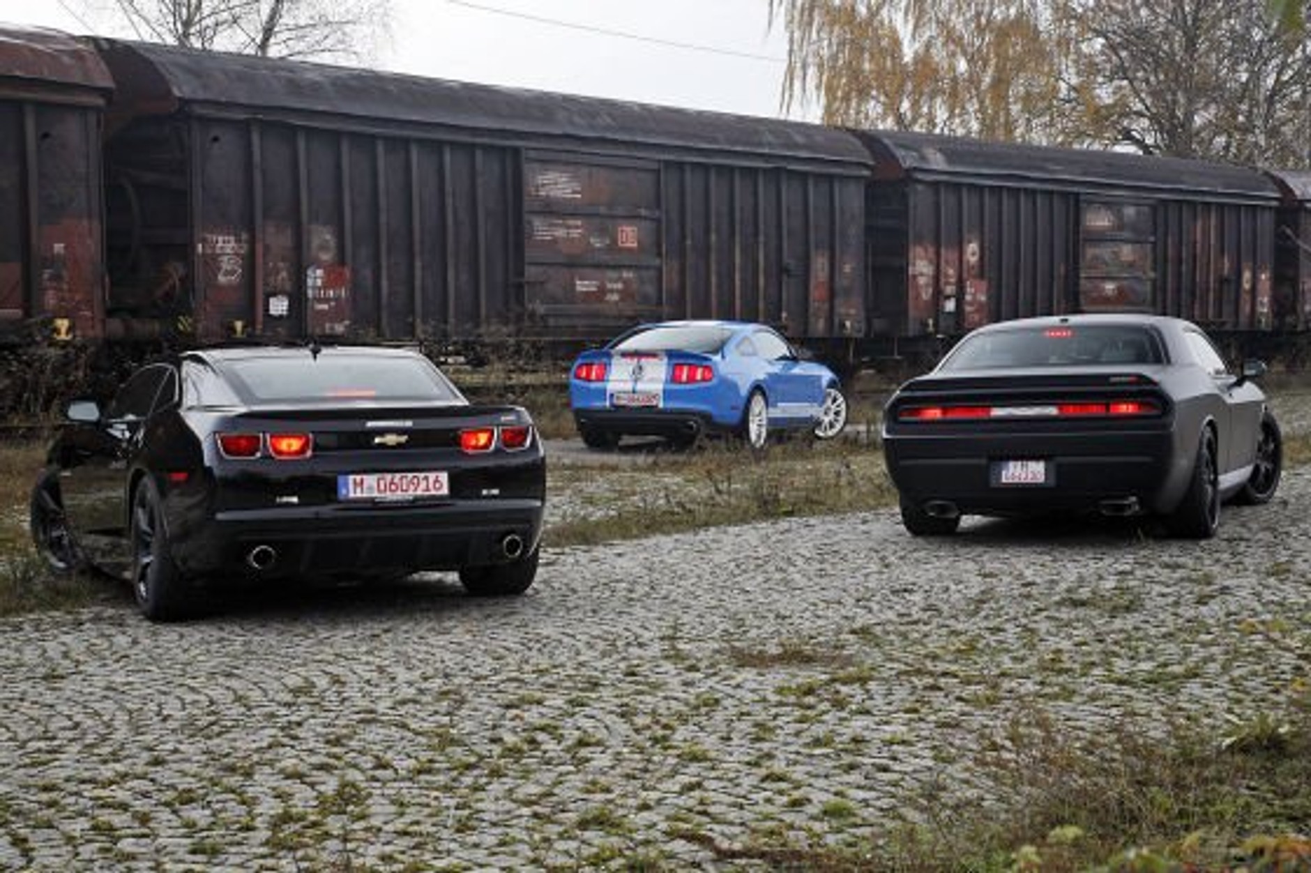 Camaro kontra Challenger i Mustang - V8 po tuningu wiele potrafi