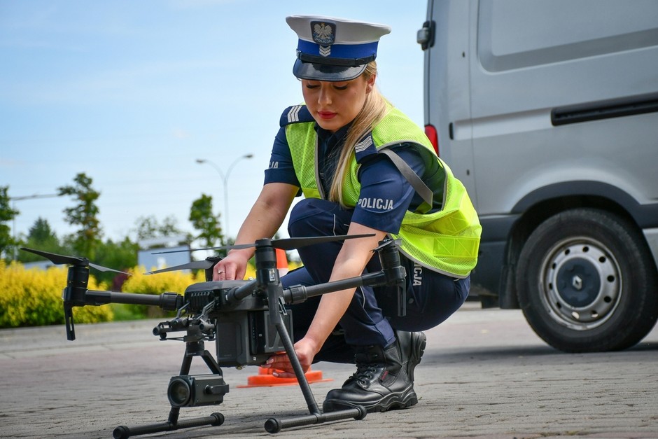 Policjanci prowadzili akcję tylko na jednym skrzyżowaniu. Mandaty dosłownie spadały z nieba