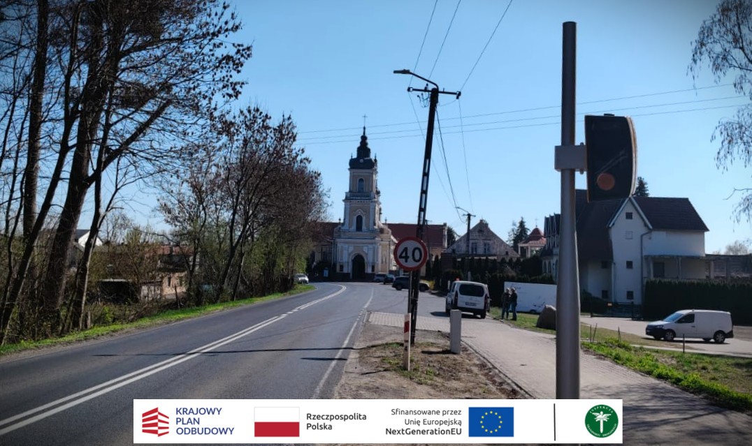 Fotoradar w m. Skulsk (woj. wielkopolskie) na DK25