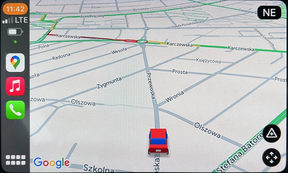 Nawigacja Google Maps