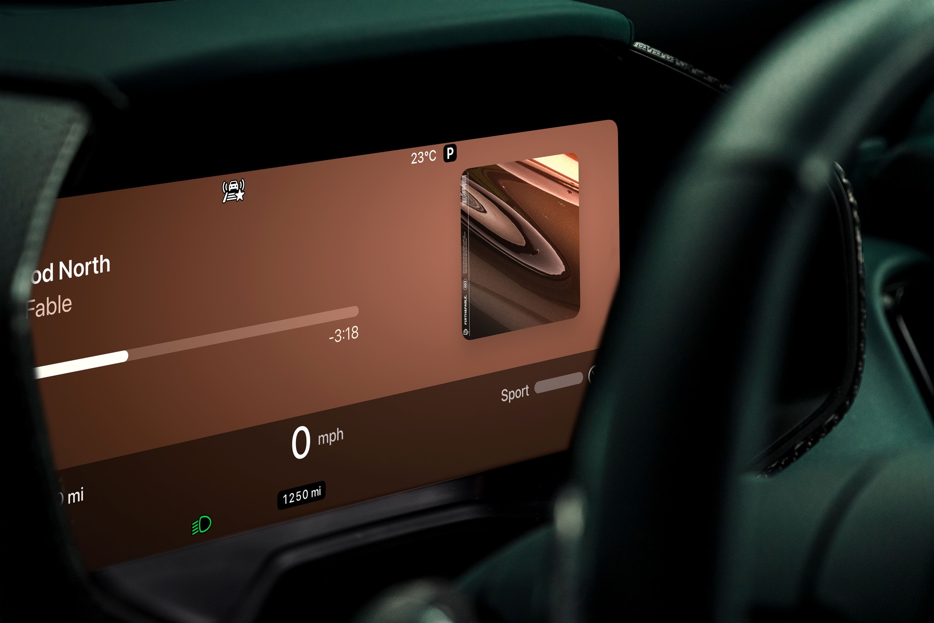 Aston Martin Apple CarPlay Ultra