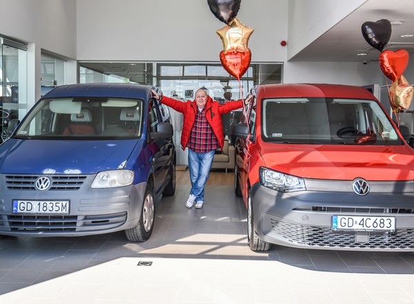 Volkswagen Caddy wyprodukowany w Poznaniu przejechał milion kilometrów
