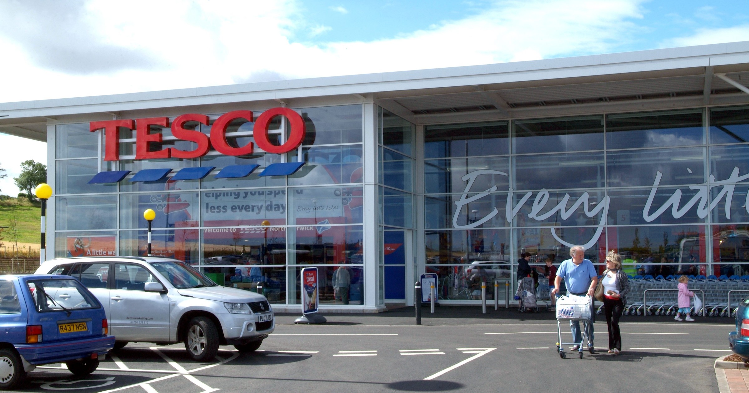 Do Tesco po… samochód