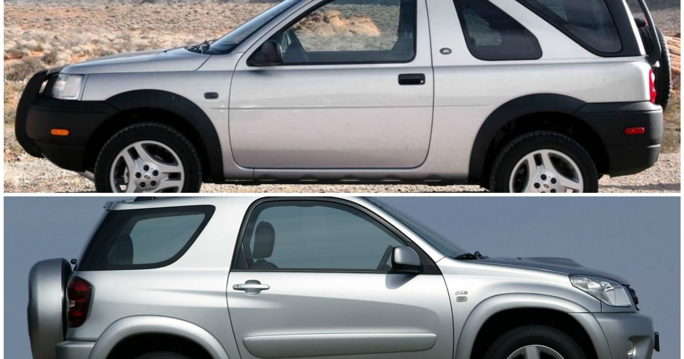 Land Rover Freelander i Toyota RAV4
