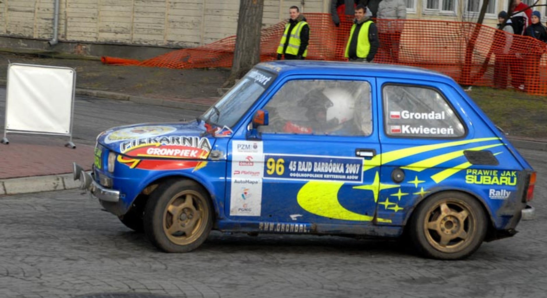 Rajd Barbórka 2007: Hołek o sukcesie na Karowej