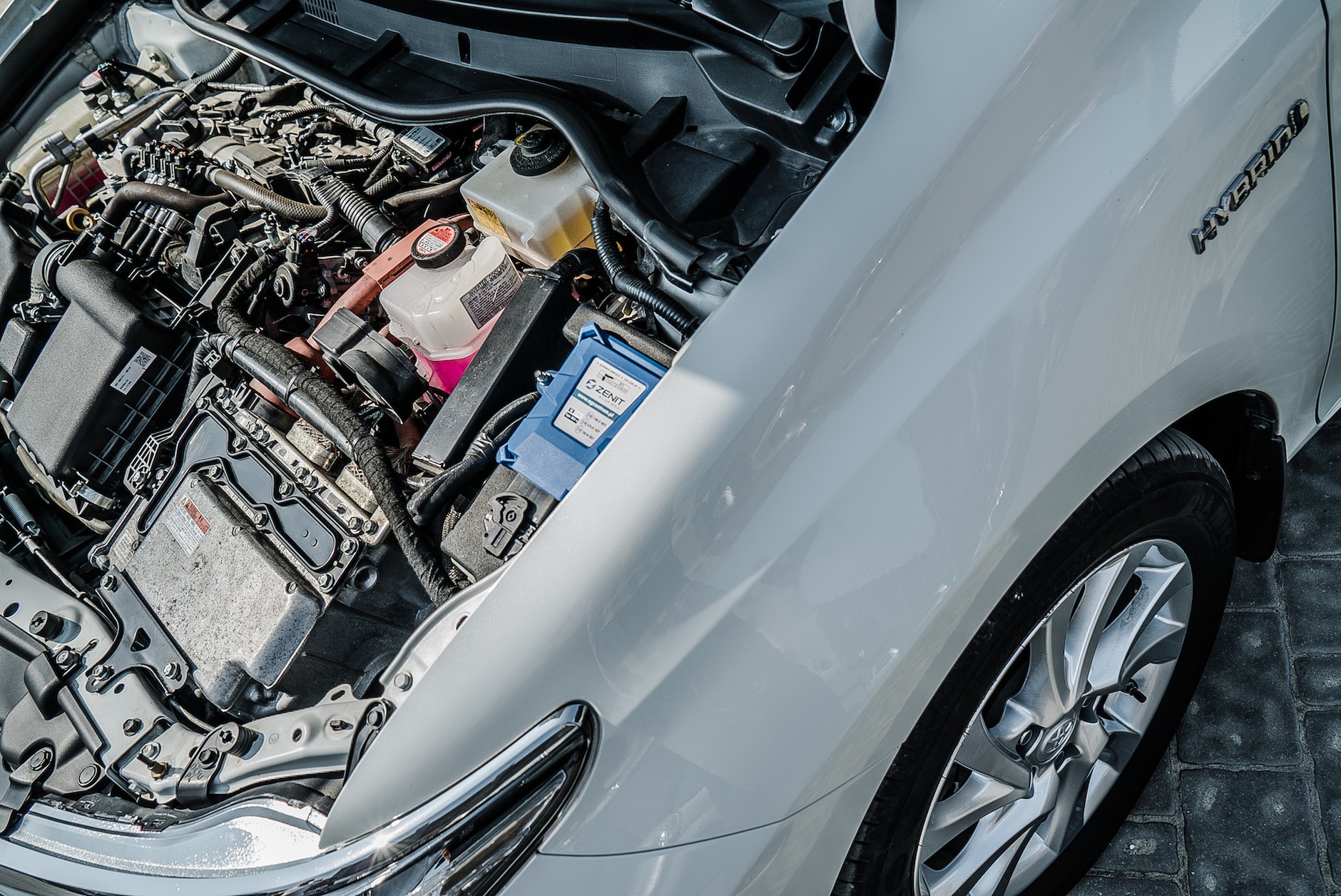 Instalacja gazowa Zenit w hybrydowej Toyocie Auris